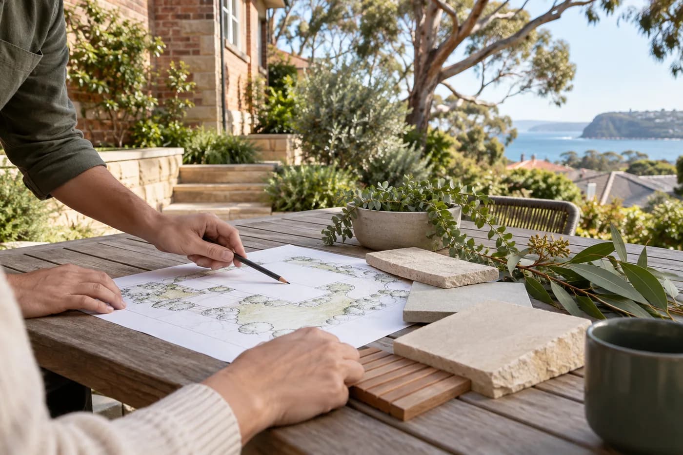 Illustrative landscape design services in Sydney